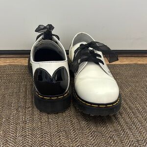 Dr Martens 1461 HEARTS SMOOTH & PATENT LEATHER OXFORD SHOES